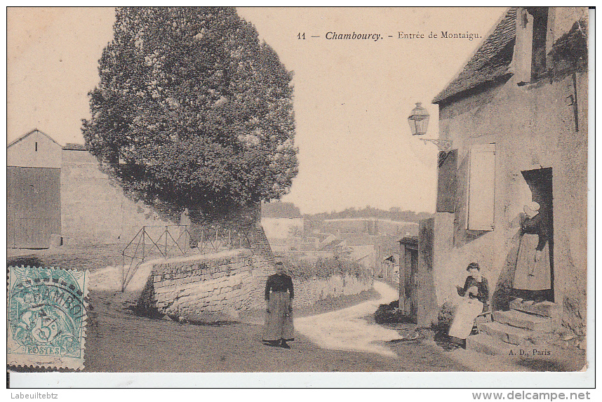 CHAMBOURCY - Entrée De Montaigu   PRIX FIXE - Chambourcy