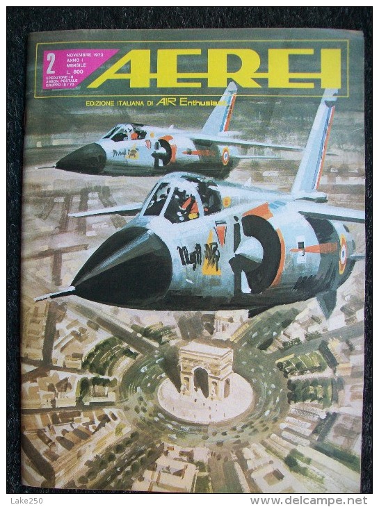 AEREI - NOVEMBRE 1973  - SAAB VIGGEN,F 14A,MIRAGE F1,F5E TIGER,BF 109G MACCHI 2005 - Motori