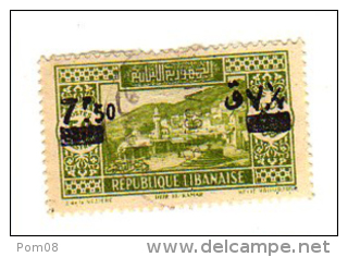 REPUBLIQUE LIBANAISE  - GRAND LIBAN - 9 TIMBRES - - Oblitérés