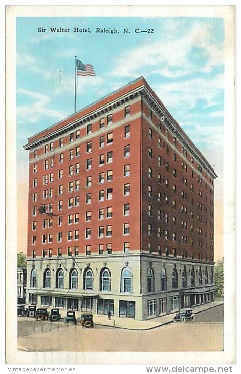 235183-North Carolina, Raleigh, Sir Walter Hotel, Alfred Williams No 28886 - Raleigh