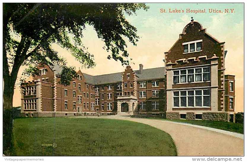 235203-New York, Utica, Saint Luke´s Hospital, Valentine & Sons No 202,947 - Utica