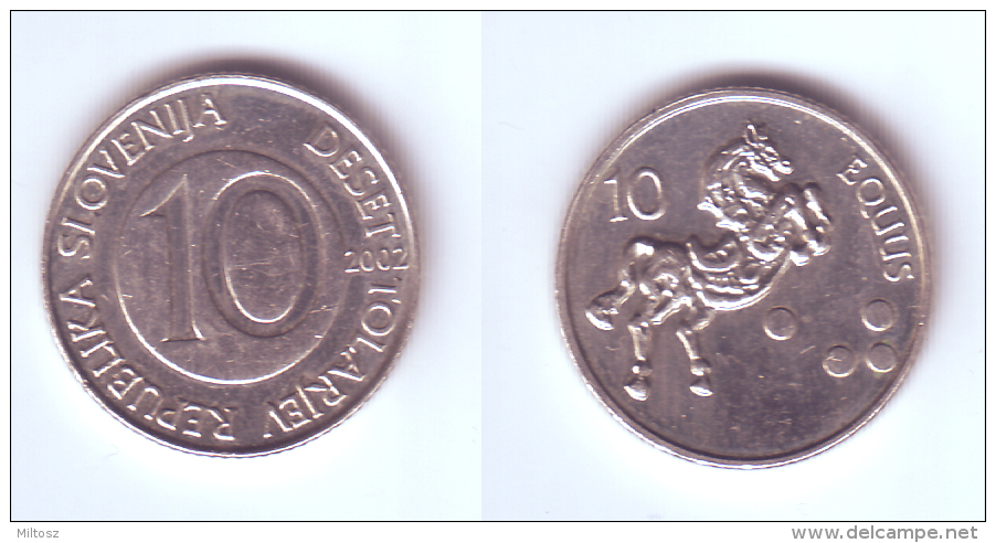 Slovenia 10 Tolarjev 2002 - Slowenien