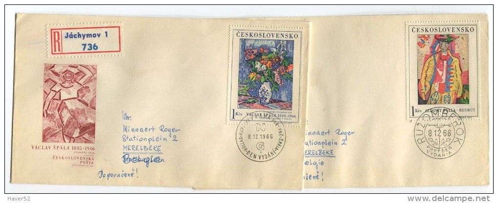 Set Of 2 RECOMMENDED LETTERS From 1966 - VERY NICE - See Scans - Briefe