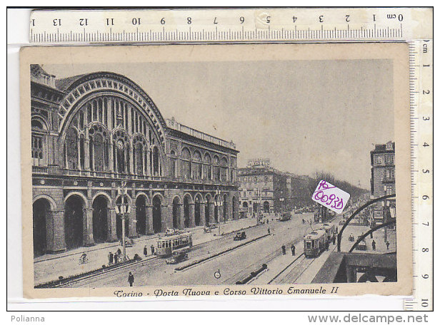 PO0093D# TORINO - STAZIONE PORTA NUOVA - TRAMWAY TRAM  No VG - Stazione Porta Nuova