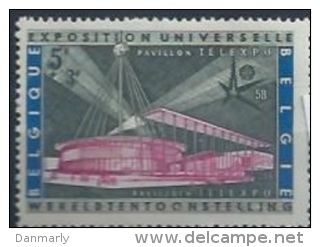 Belgique : " Exposition Universelle De Bruxelles" " Y&T** N° 1052 - 1958 – Brussel (België)