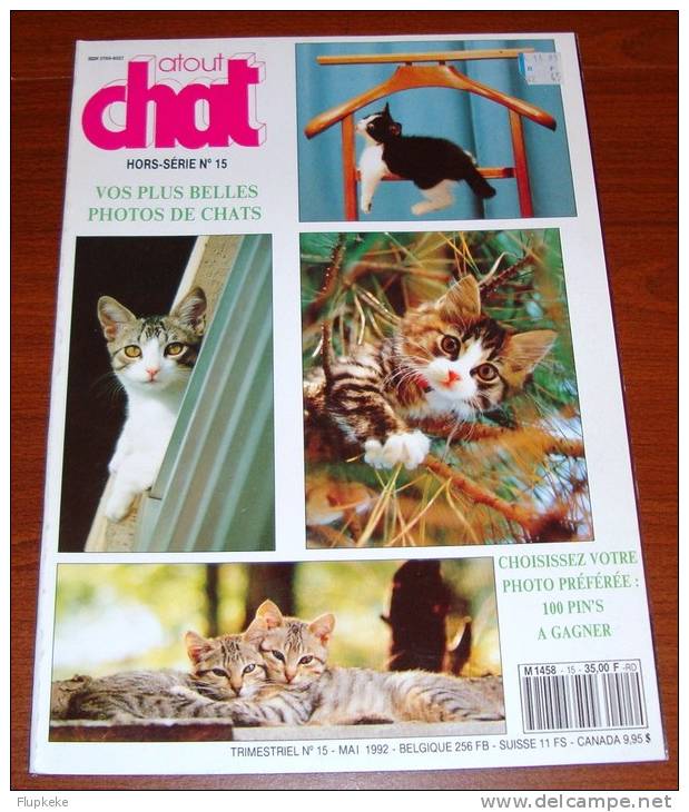 Atout Chat Hs 15 Mai 1992 Plus Belles Photos De Chats - Animaux