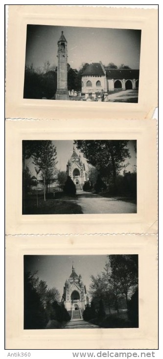 Lot De 3 Photos Amateur DORMANS  1954 - Photographie Ancienne No CPA - Dormans