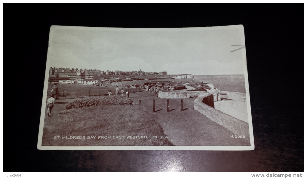 C-27084 ST. MILDREDS BAY FROM EAST WESTGATE ON SEA MARGATE - Margate