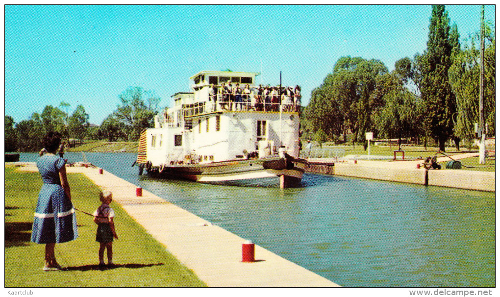 Mildura: The P.S. ´WANERA´ Passenger Vessel, Operating Along The Murray And Darling Rivers    - Australia - Mildura