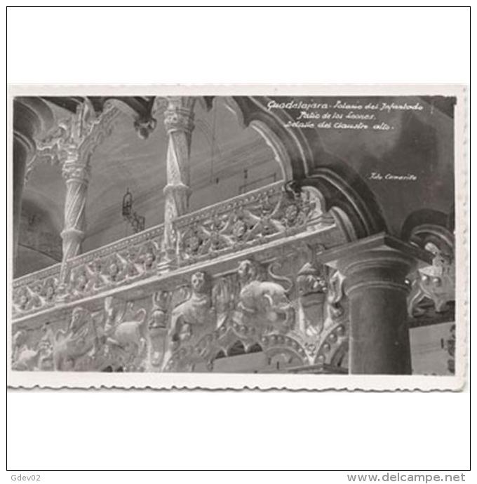 GDLJRTP6705-LFT5142.Tarjeta Postal DE GUADALAJARA.Edifios.Claustro Del PALACIO DEL INFANTADO.Guadalajara(España) - Guadalajara