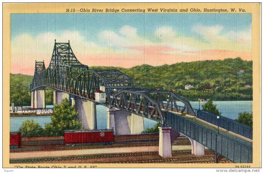 Ohio Bridge, Ohio 7, US 52 - Huntington