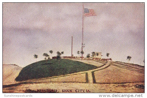Reservoir Sioux City Iowa 1900 - Sioux City