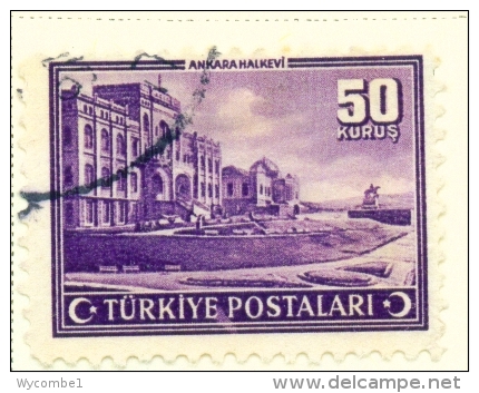 TURKEY  -  1943  Pictorial Definitive  50k  Used As Scan - Gebraucht