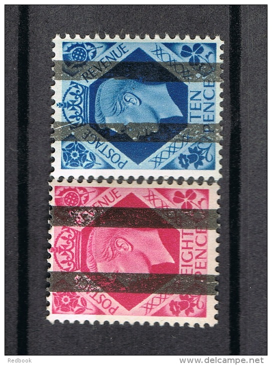 RB 1013 - GB KGVI 8d &amp; 10d MNH Stamps With Training School Bars - Ungebraucht