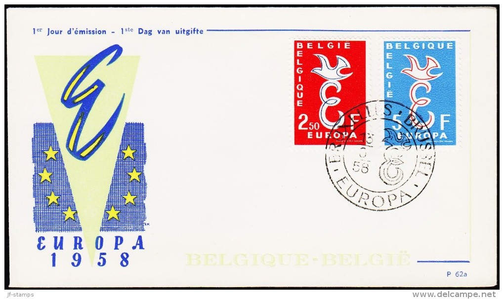 1958. EUROPA FDC 13.9.58.  (Michel: 1117-1118) - JF125130 - Non Classés
