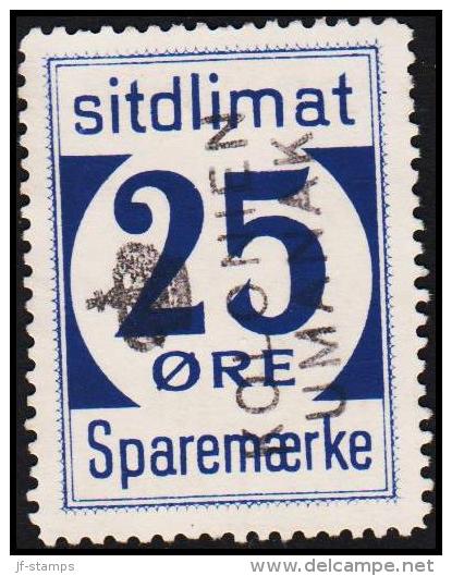 1939. Sparemærke Sitdlimat. 25 ØRE KOLONIEN UMANAK.  (Michel: ) - JF127673 - Pacchi Postali