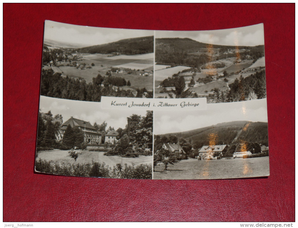 Kurort Jonsdorf Im Zittauer Gebirge Zittau Sachsen Gebraucht Used Germany Postkarte Postcard - Zittau