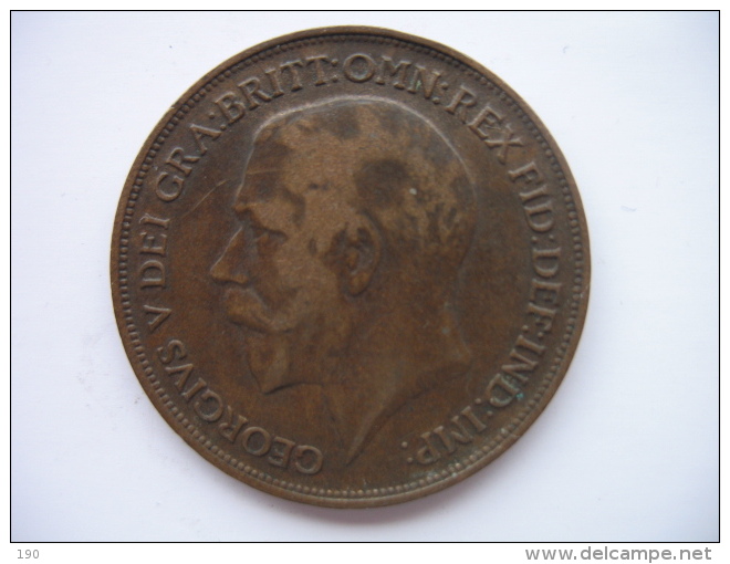 1 PENNY 1917 - D. 1 Penny