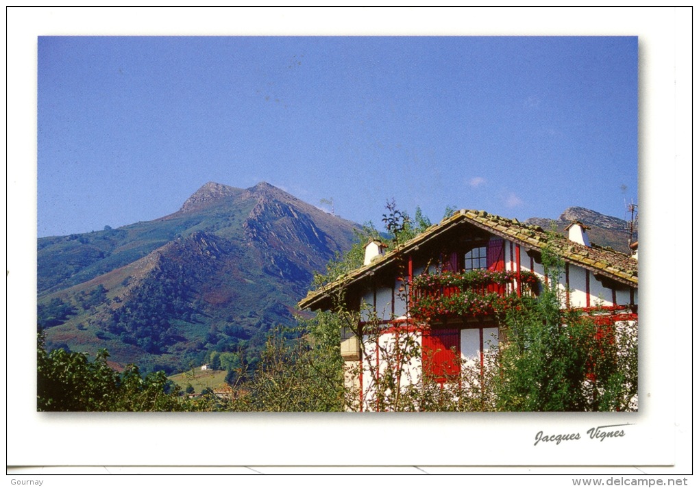 Pays Basque : Sare - Ferme Laboiurdine Et Montagne De La Rhune (cliché Thouand) - Sare