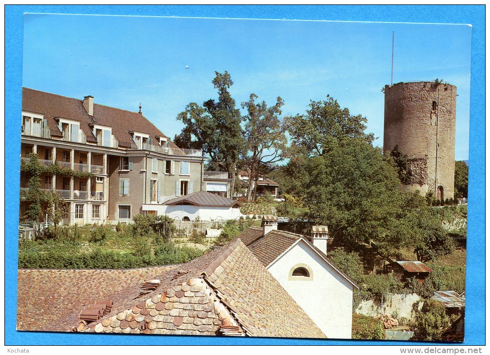 Mans1282, Hermance, Maison De La Tour, GF, Circulée 1979 - Hermance