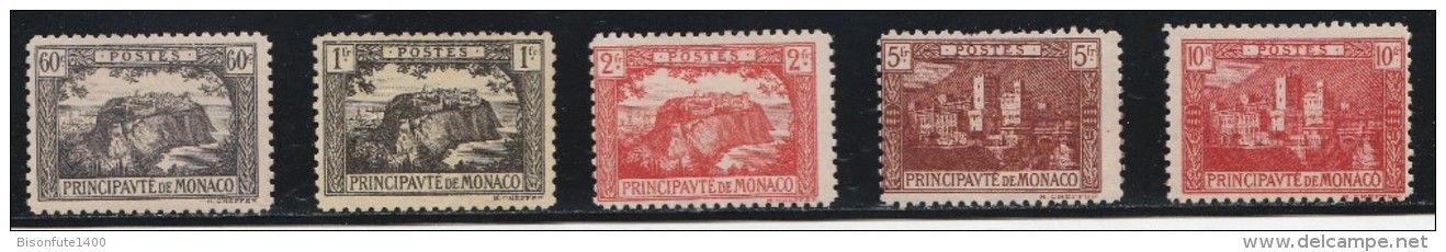 Monaco 1922-23 - Timbres Yvert & Tellier N° 54 à 64 ( Manque Le N° 54 Et 63 ) - ( Trace De Charnière ) - Unused Stamps