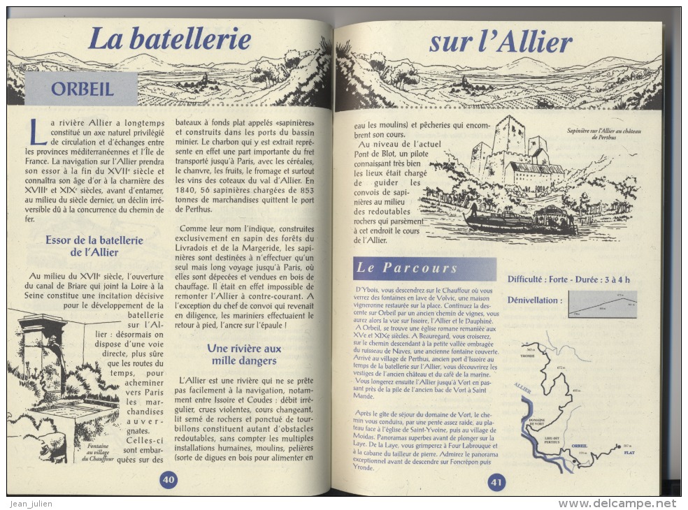 63  - CARNET DE BALADES - Aux Pays Du Dauphiné D´Auvergne Et De La Reine Margot - Auvergne