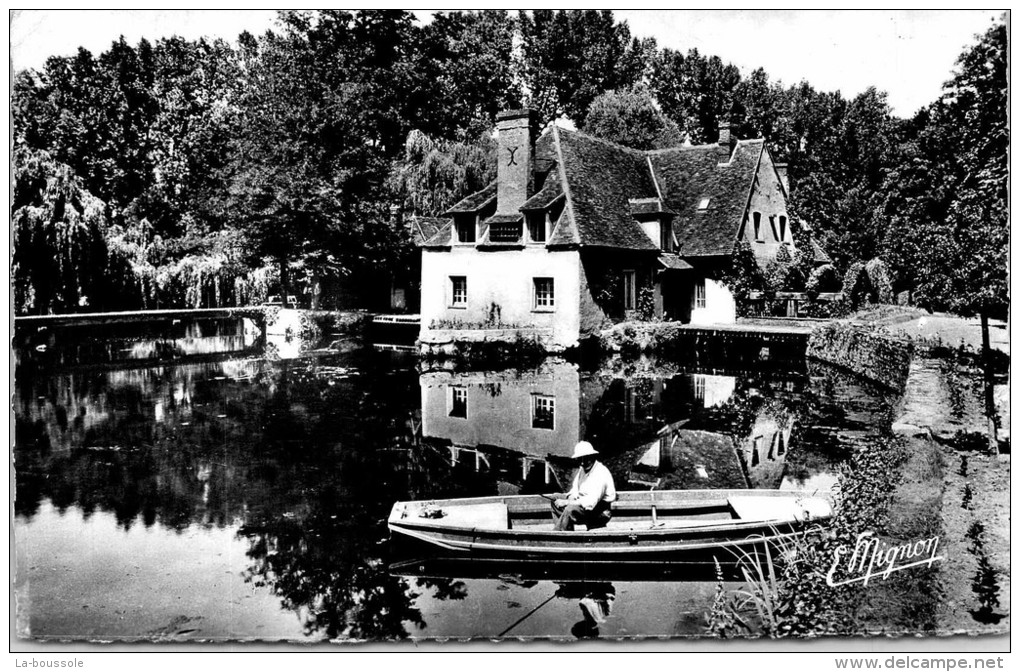 28 JOUY - L'eure Au Moulin De La Roche - Jouy