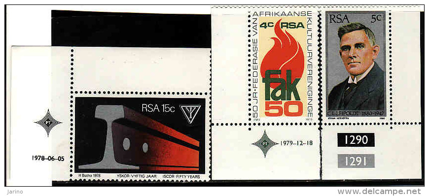 SWA 1978- 1979 - 1980, MNH, Neufs , Afrique Du Sud - Nuovi
