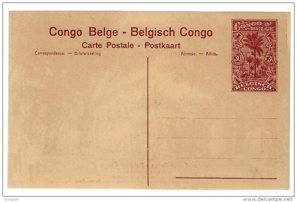 Congo Belge, Carte Postale, Baudouinville, Indigènes Apportant Des Vivres à La Mission, 30 C., Neuve - Ganzsachen