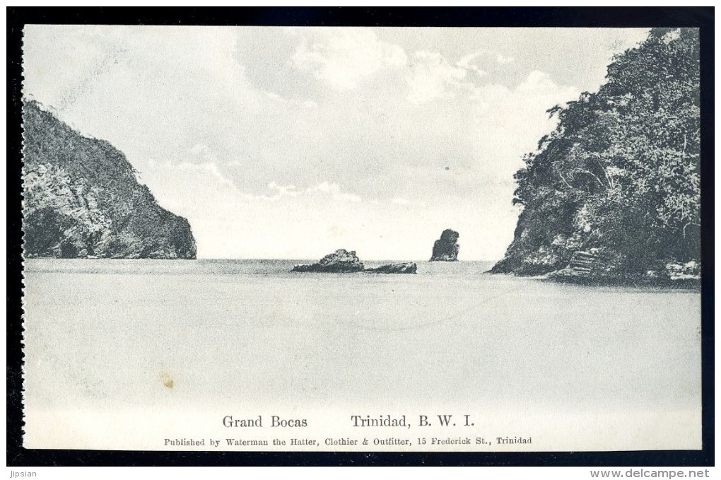 Cpa Antilles Trinidad B.W.I. Grand Bocas    JA15 27 - Trinidad