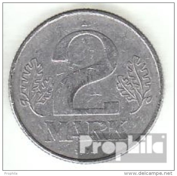 DDR Jägernr: 1516 1982 A Sehr Schön Aluminium Sehr Schön 1982 2 Mark Staatswappen - 2 Mark