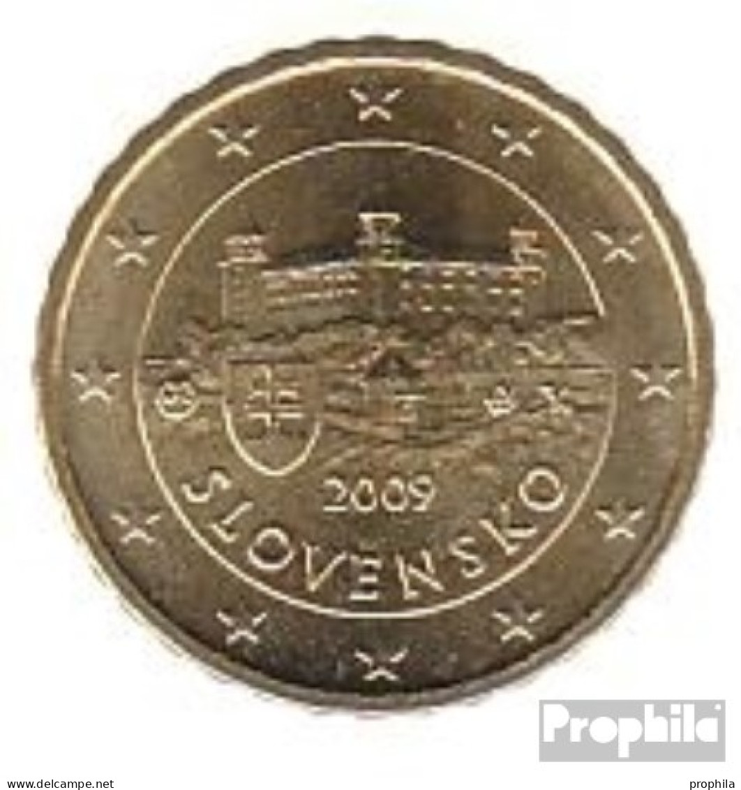 Slowakei SK 4 2009 Stgl./unzirkuliert Stgl./unzirkuliert 2009 Kursmünze 10 Cent - Eslovaquia