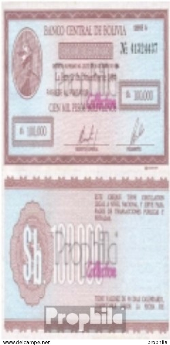 Bolivien Pick-Nr: 188 Bankfrisch 1984 100.000 Pesos Bolivianos - Bolivia