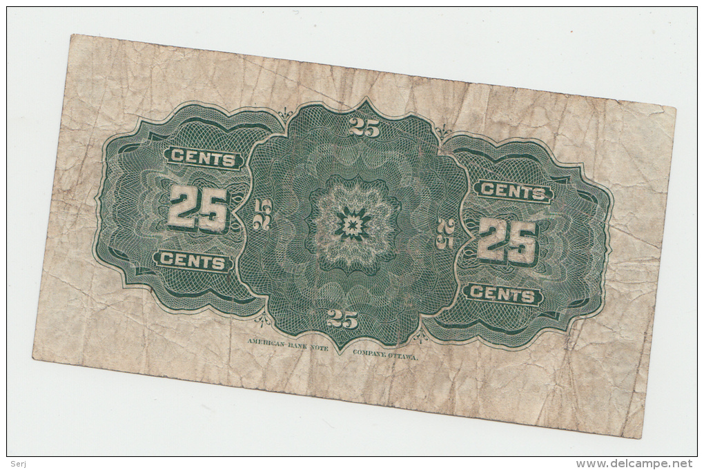 Dominion Of Canada 25 Cents 1-2- 1900 "F" Pick 9b 9 B - Canada