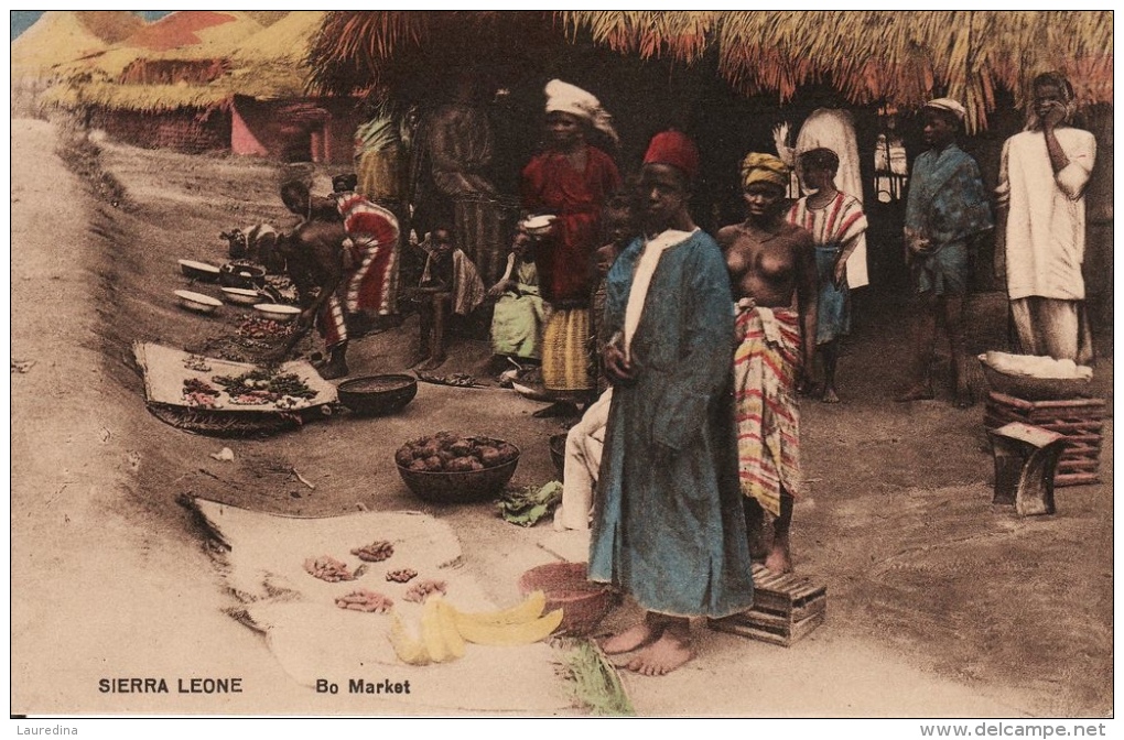 CP AFRIQUE - SIERRA LEONE - BO MARKET - Sierra Leone