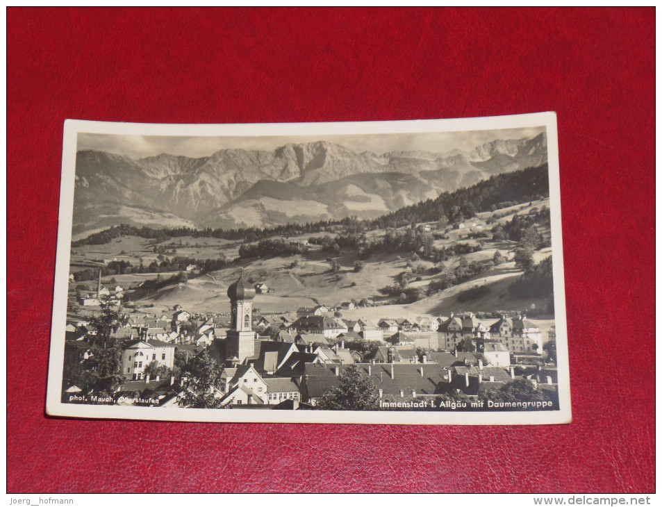 Immenstadt Im Allgäu Mit Daumengruppe  Bayern Ungebraucht Unused Germany Postkarte Postcard - Immenstadt