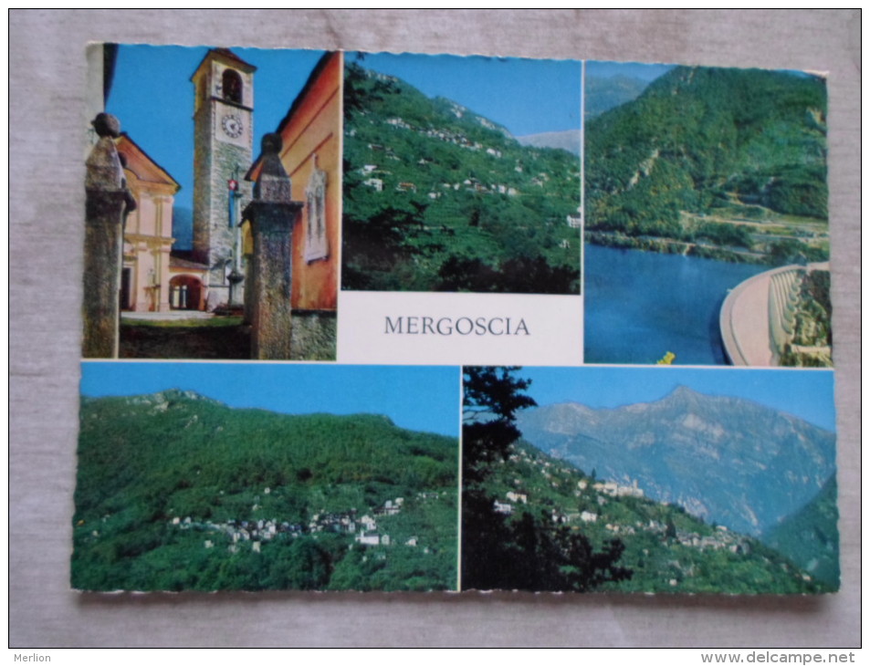 CH TI - Mergoscia  -Ristorante Della Posta  1960-70   D125657 - Mergoscia