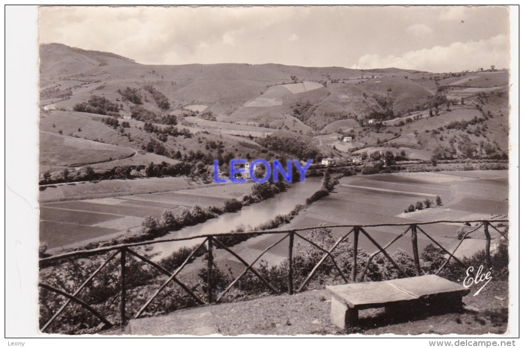 CPSM 10X15 De BIRIATOU    (64) - La BIDASSOA - Vue Sur L'ESPAGNE - N° 15298 - Biriatou