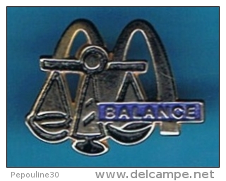 PIN´S //  . McDONALD´S SIGNE ZODIACAL BALANCE - McDonald's