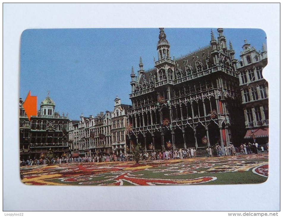 BELGIUM - Alcatel Engineer Test Card - Card 4 - 30 Units - Brussels Square - Only 2 Pieces Known - Very RARE - Service & Tests