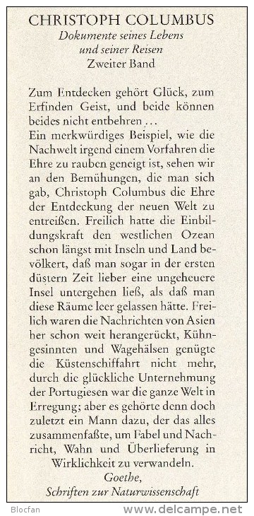 Christoph Columbus Antiquarisch 12€ Dokumente Seiner Reisen II. Band 2.-4.Reise Gutenberg-Verlag 1992 ISBN 3 7632 3969 3 - 2. Middeleeuwen