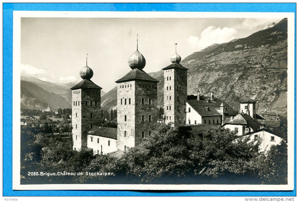 OV1080, Brigue, Château De Stockalper, No2060 Non Circulée - Brigue-Glis 