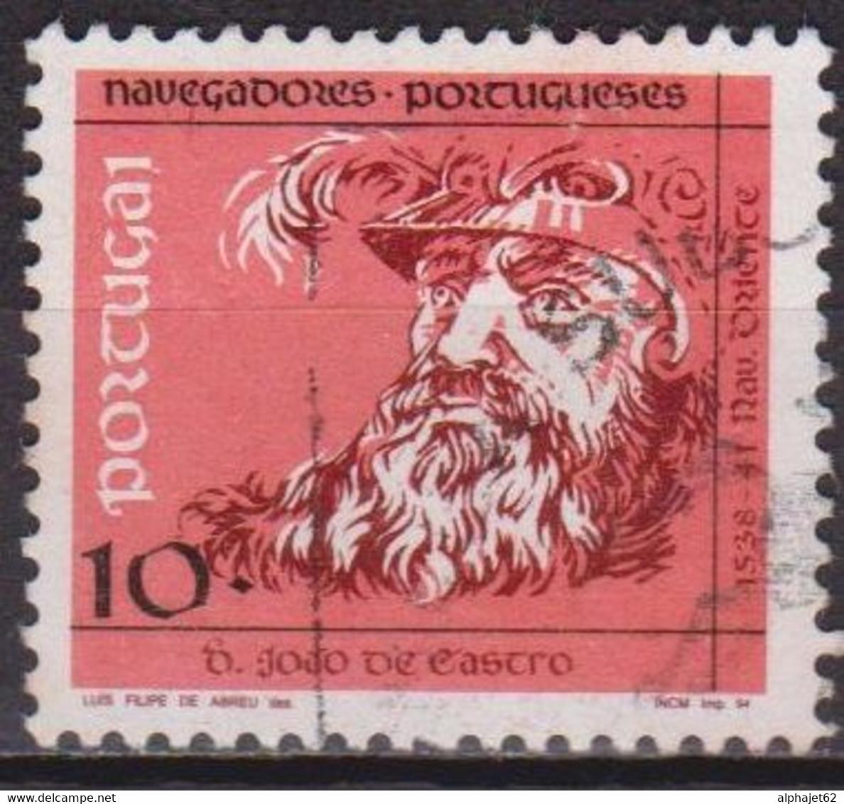 Navigateurs Portugais - PORTUGAL - Joao De Castro - N° 1985 - 1994 - Gebruikt