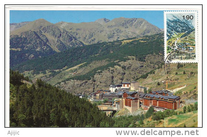 ANDORRE. Vallée De Ransol à Soldeu. Une Carte-maximum - Cartas Máxima