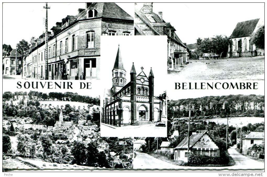 N°3170A -cpsm Souvenir De Bellencombre- Multivues- - Bellencombre