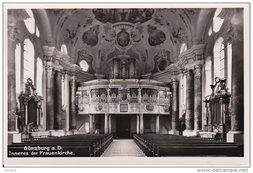 AK Günzburg - Inneres Der Frauenkirche (12167) - Günzburg