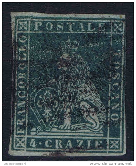 Toscana Sa Nr 6  Yv Nr 6  Used 1851 - Tuscany