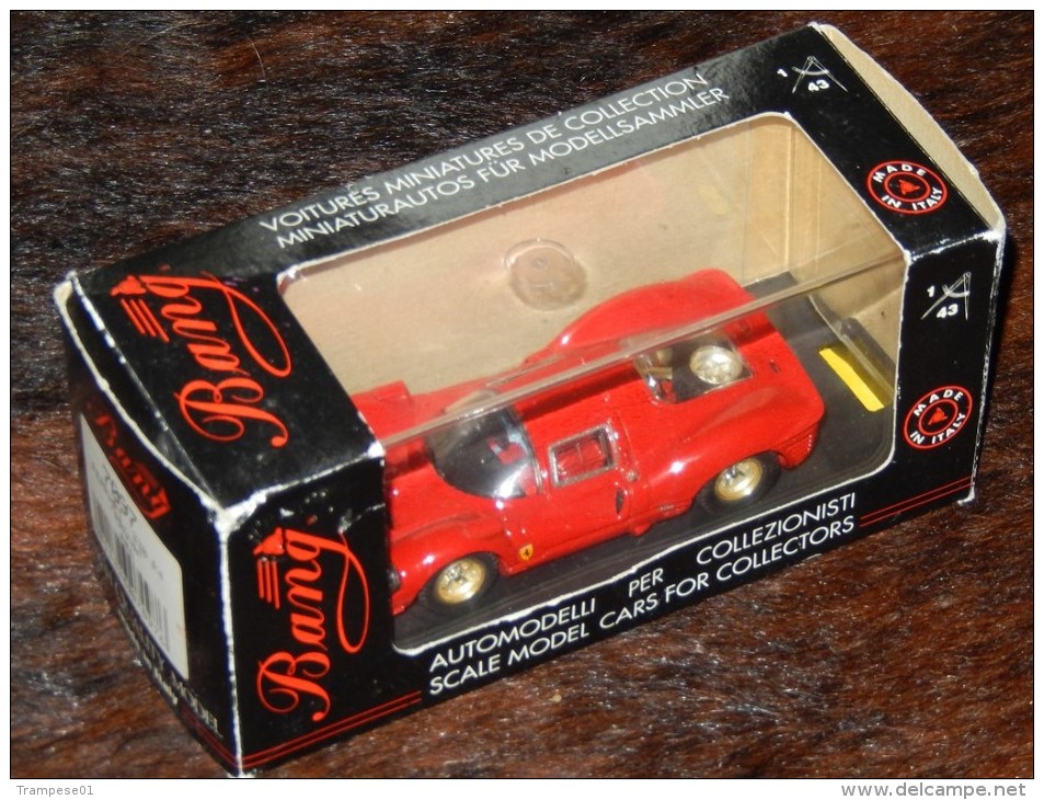 Bang Modellauto - Ferrari 330 P4 In Rot - Unbespielt, Mint Condition 1967 - Bang
