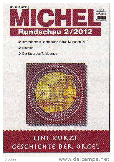 9 Verschiedene MICHEL Briefmarken Rundschau Neu 45€ New Stamps Of The World Catalogue And Magacine Of Germany - Temas