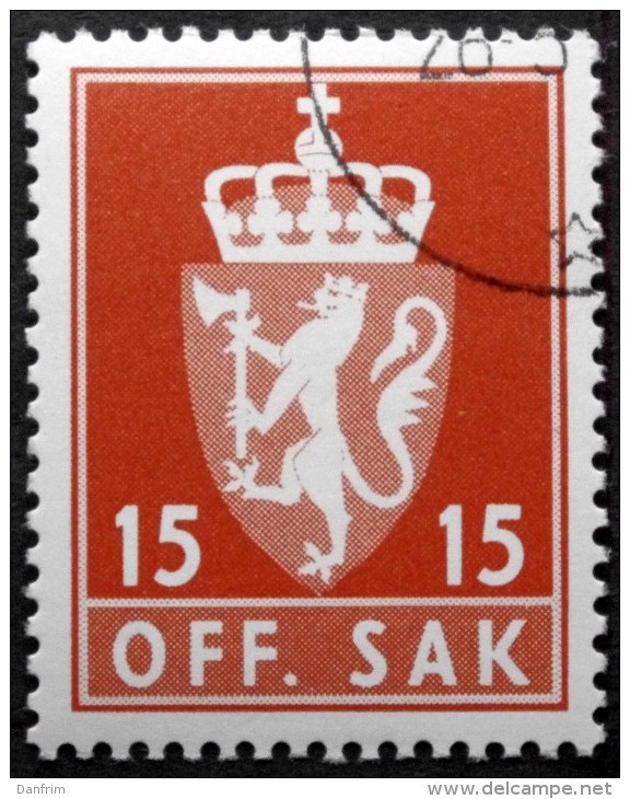 Norway   Minr.111   (O)  ( Lot A 697 ) - Dienstmarken